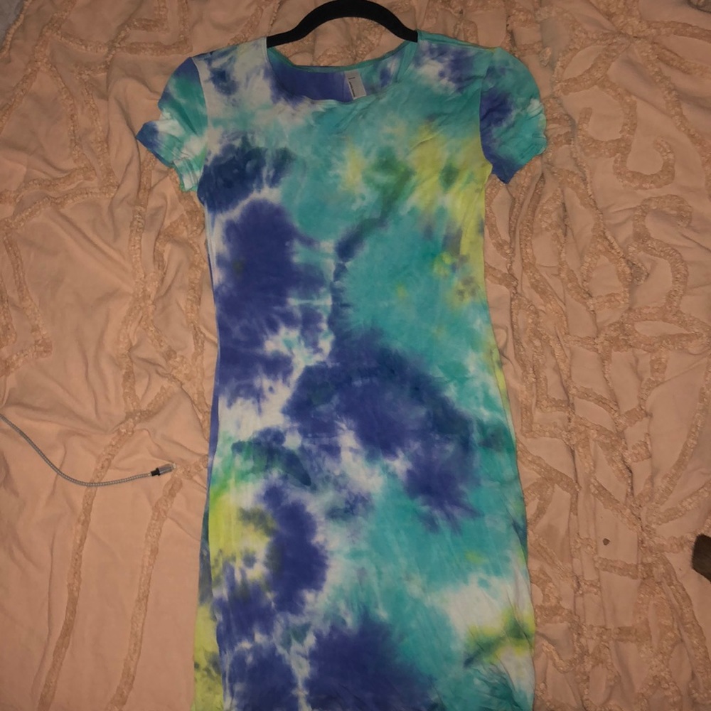 Tyedye blue dress